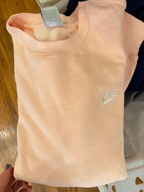 Nike Light Pink Pullover Sweatshirt